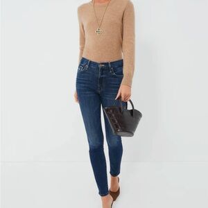 MOTHER Team Up High Waisted Looker Jeans